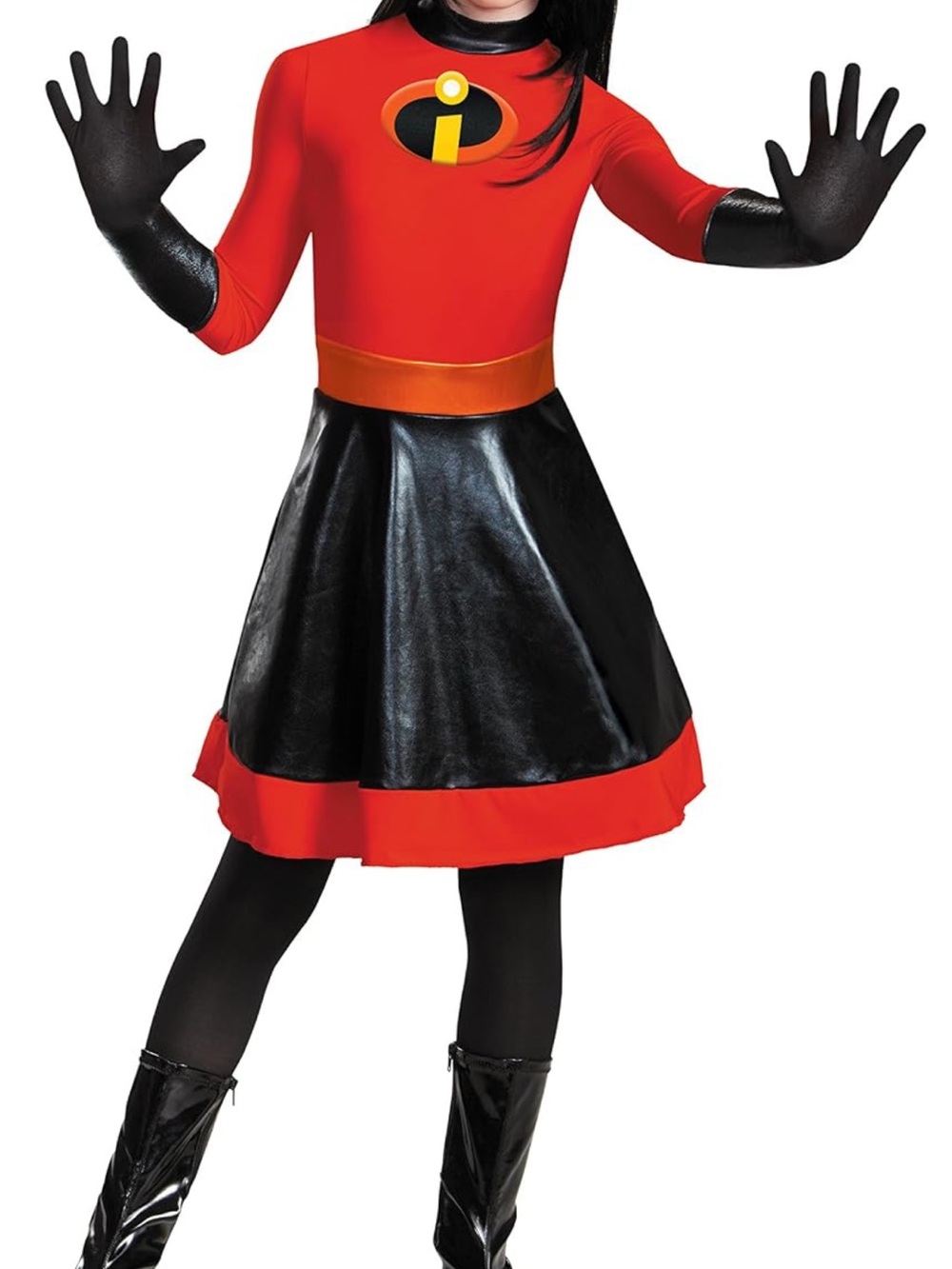 Violet the incredibles kids costume ( dress only ) size 10-12